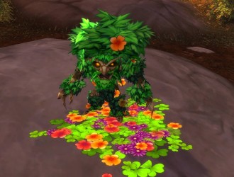 Blossoming Ancient w World of Warcraft bg